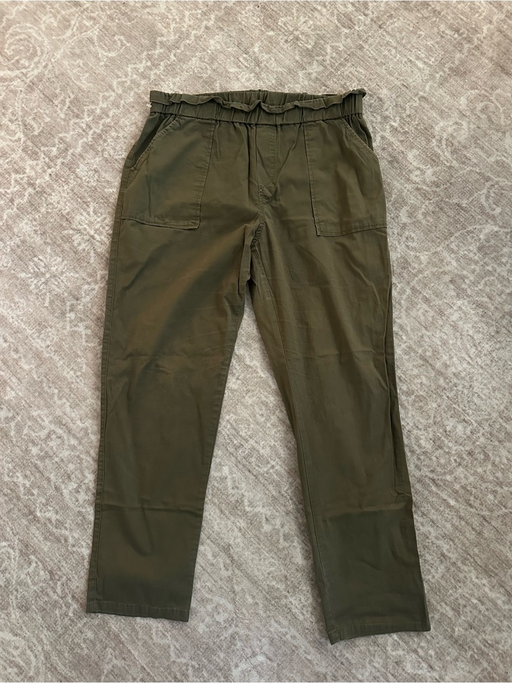 Garage Olive Green Cargo Pants - y2k